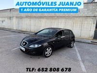 Usado Seat Leon Ecomotive 105 CV (77 kW) 2008 Negro Utilitario