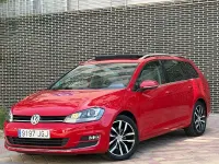 Usado VW Golf VII Advance 150 CV (110 kW) 2016 Rojo Familiar