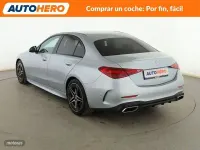 Usado Mercedes C220 AMG line 200 CV (147 kW) 2021 Gris Berlina