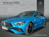 Usado Mercedes CLA250e AMG line 218 CV (160 kW) 2024 Azul Berlina