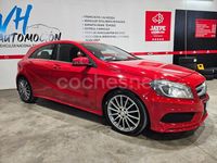 Usado Mercedes A200 AMG line 136 CV (100 kW) 2015 Rojo Berlina