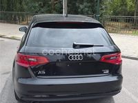 Usado Audi A3 150 CV (110 kW) 2015 Negro Berlina