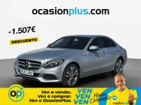 Usado Mercedes C220 Avantgarde 170 CV (125 kW) 2016 Gris Berlina