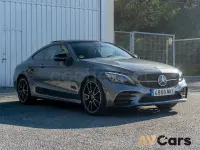 Usado Mercedes C220 194 CV (142 kW) 2023 Gris / plata Coupe