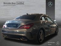 Usado Mercedes CLA200 AMG line 136 CV (100 kW) 2018 Gris montaña