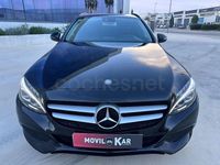 Usado Mercedes C220 170 CV (125 kW) 2016 Negro Familiar