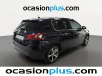 Usado Peugeot 308 Allure 125 CV (91 kW) 2013 Azul Utilitario