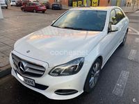 Usado Mercedes E220 Avantgarde 170 CV (125 kW) 2013 Blanco Berlina