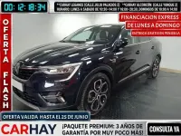 Usado Renault Arkana Intens 145 CV (106 kW) 2022 Negro SUV