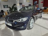 Usado BMW 420 Luxury Line 190 CV (139 kW) 2017 Azul Descapotable