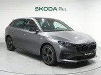 Usado Skoda Scala Monte Carlo 115 CV (84 kW) 2025 Gris / plata Utilitario