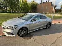 Usado Mercedes CLA200 136 CV (100 kW) 2018 Gris / plata Coupe