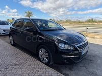 Usado Peugeot 308 Style 100 CV (73 kW) 2017 Negro Berlina