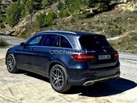 Usado Mercedes GLC220 AMG line 170 CV (125 kW) 2016 Gris / plata SUV