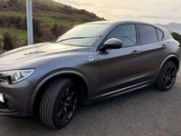 Usado Alfa Romeo Stelvio Quadrifoglio 510 CV (375 kW) 2018 Gris SUV