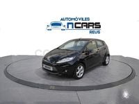 Usado Ford Fiesta Titanium 90 CV (66 kW) 2009 Negro Utilitario