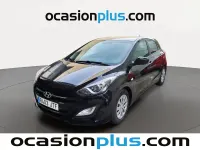 Usado Hyundai i30 101 CV (74 kW) 2016 Negro Utilitario