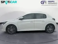 Begagnad Peugeot 208 Active 100 HK (73 kW) 2021 Vit Halvkombi