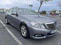 Usado Mercedes E220 Avantgarde 170 CV (125 kW) 2010 Gris / plata Berlina