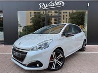 Usado Peugeot 208 GT-line 120 CV (88 kW) 2016 Blanco Utilitario