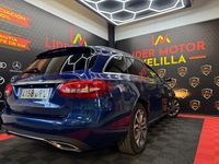 Usado Mercedes C350e 279 CV (205 kW) 2017 Azul Familiar