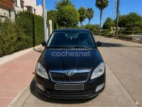Usado Skoda Fabia Style 90 CV (66 kW) 2011 Negro Berlina