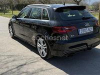 Usado Audi A3 S-Line 122 CV (89 kW) 2014 Negro Berlina