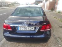 Usado Mercedes E250 Avantgarde 204 CV (150 kW) 2014 Azul Berlina
