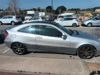 Usado Mercedes C230 197 CV (144 kW) 2003 Gris / plata Berlina