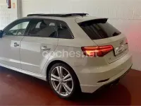 Usado Audi A3 S-Line 116 CV (85 kW) 2019 Blanco Berlina