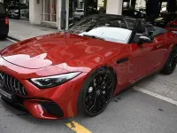 Usado Mercedes SL43 AMG AMG 435 CV (319 kW) 2023 Rojo Descapotable