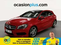 Usado Mercedes A180 AMG line 109 CV (80 kW) 2015 Rojo Utilitario
