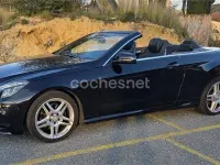 Usado Mercedes E220 170 CV (125 kW) 2013 Negro Descapotable