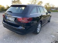 Usado Mercedes C200 150 CV (110 kW) 2018 Negro Familiar