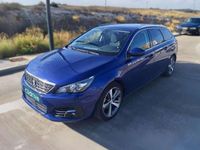 Usado Peugeot 308 SW Allure 131 CV (96 kW) 2019 Azul Familiar