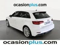 Usado Audi A3 S-Line 116 CV (85 kW) 2019 Blanco Berlina