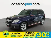 Usado Mercedes GLK350 272 CV (200 kW) 2009 Azul SUV