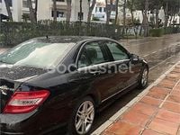 Usado Mercedes C200 Avantgarde 136 CV (100 kW) 2010 Negro Berlina
