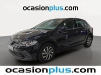 Usado VW Polo Life 95 CV (69 kW) 2022 Negro Utilitario