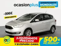 Usado Ford C-MAX Trend+ 125 CV (91 kW) 2018 Gris Monovolumen