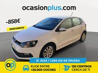 Usado VW Polo Edition 75 CV (55 kW) 2016 Blanco Utilitario