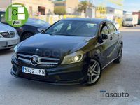 Usado Mercedes A200 AMG line 136 CV (100 kW) 2015 Negro Berlina