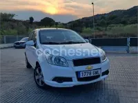 Usado Chevrolet Aveo LS 84 CV (61 kW) 2009 Blanco Berlina