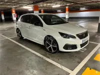 Usado Peugeot 308 GT-line 130 CV (95 kW) 2017 Blanco Berlina