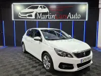 Usado Peugeot 308 Active 131 CV (96 kW) 2018 Blanco Berlina