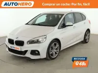Usado BMW 218 Active Tourer 150 CV (110 kW) 2018 Blanco Monovolumen