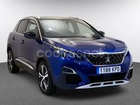 Usado Peugeot 3008 GT-line 130 CV (95 kW) 2018 Azul SUV