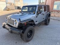 Usado Jeep Wrangler Unlimited Sahara 284 CV (208 kW) 2016 Gris / plata SUV