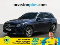 Usado Mercedes GLC250 204 CV (150 kW) 2016 Azul SUV