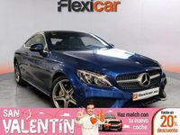 Usado Mercedes C220 170 CV (125 kW) 2016 Azul Coupe